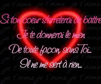 si mon coeur.............................